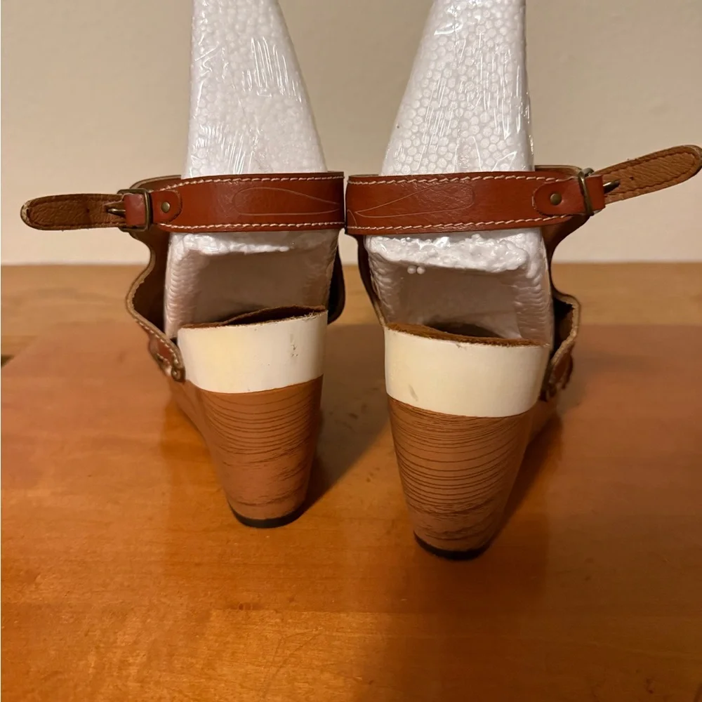 Jolimall Brown‎ Floral Women's Shoes Wedges